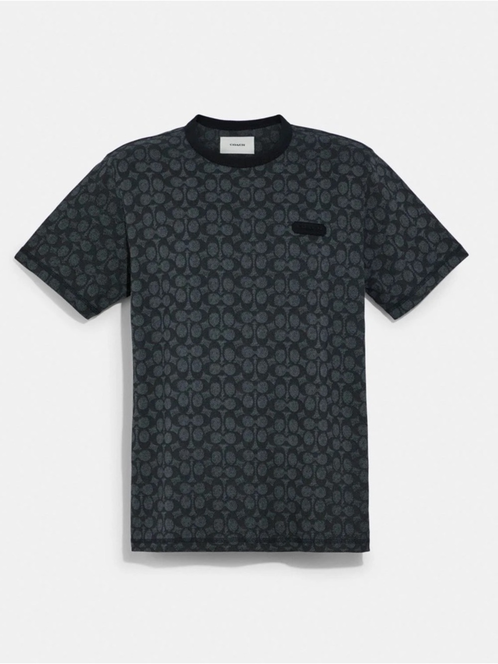 Coach Men’s Essential T Shirt 100% Organic Cotton Size XSmall Charcoal Gray EUC